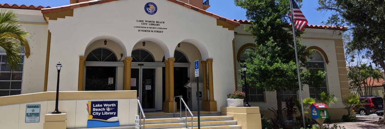 lake worth beach city library.